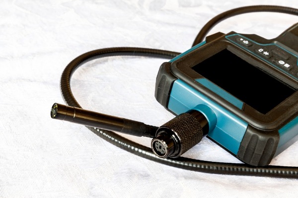 borescope inspection camera for pipe leak detection
