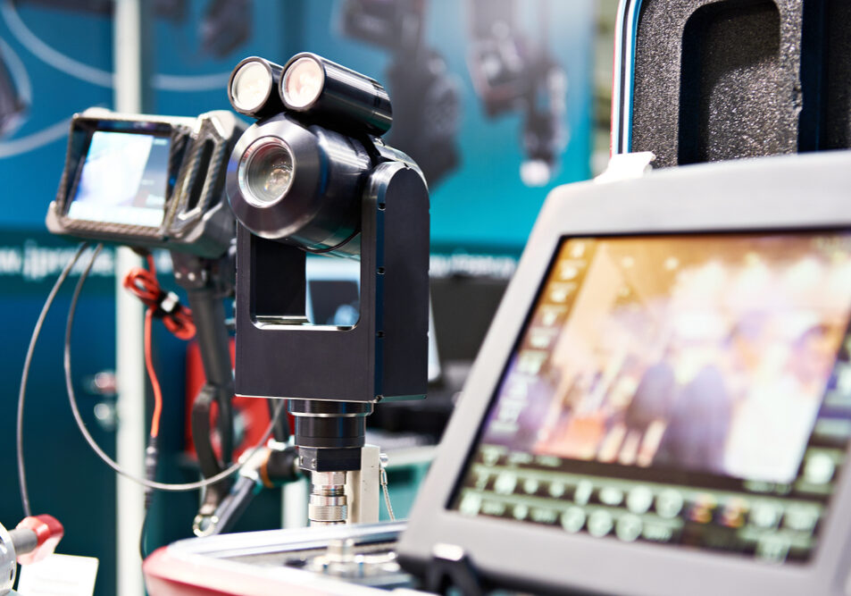Video endoscope. System of visual inspection and the inspection of containers,