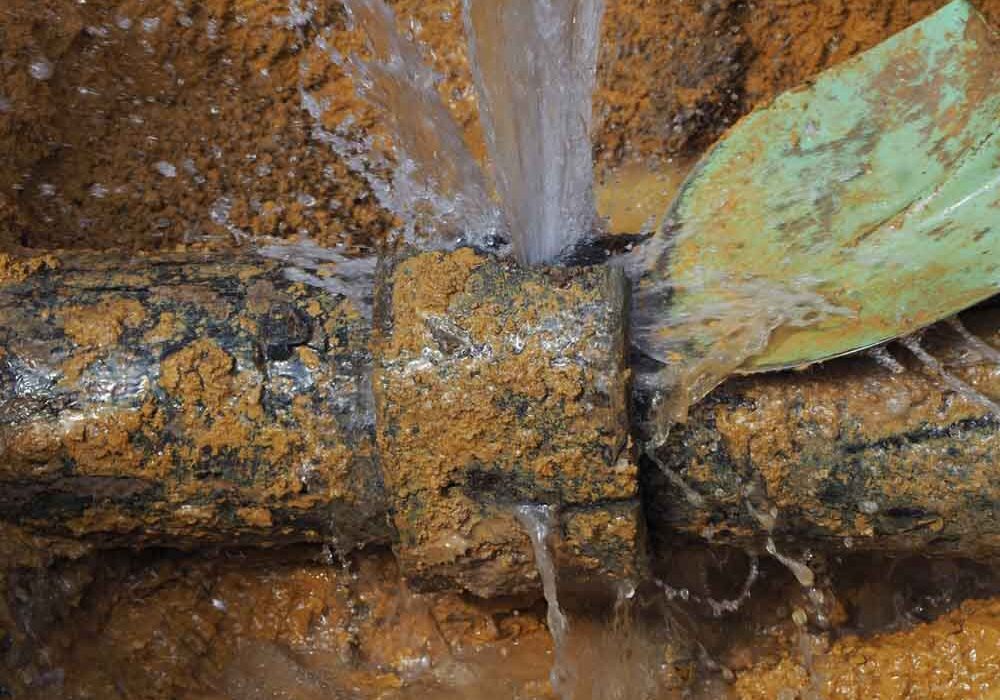 busted pipes