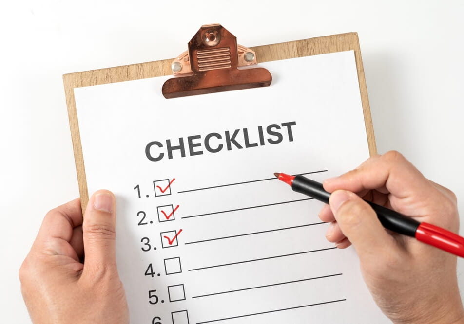clipboard checklist