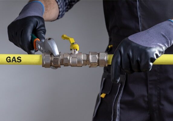 commercial gas line valve repair