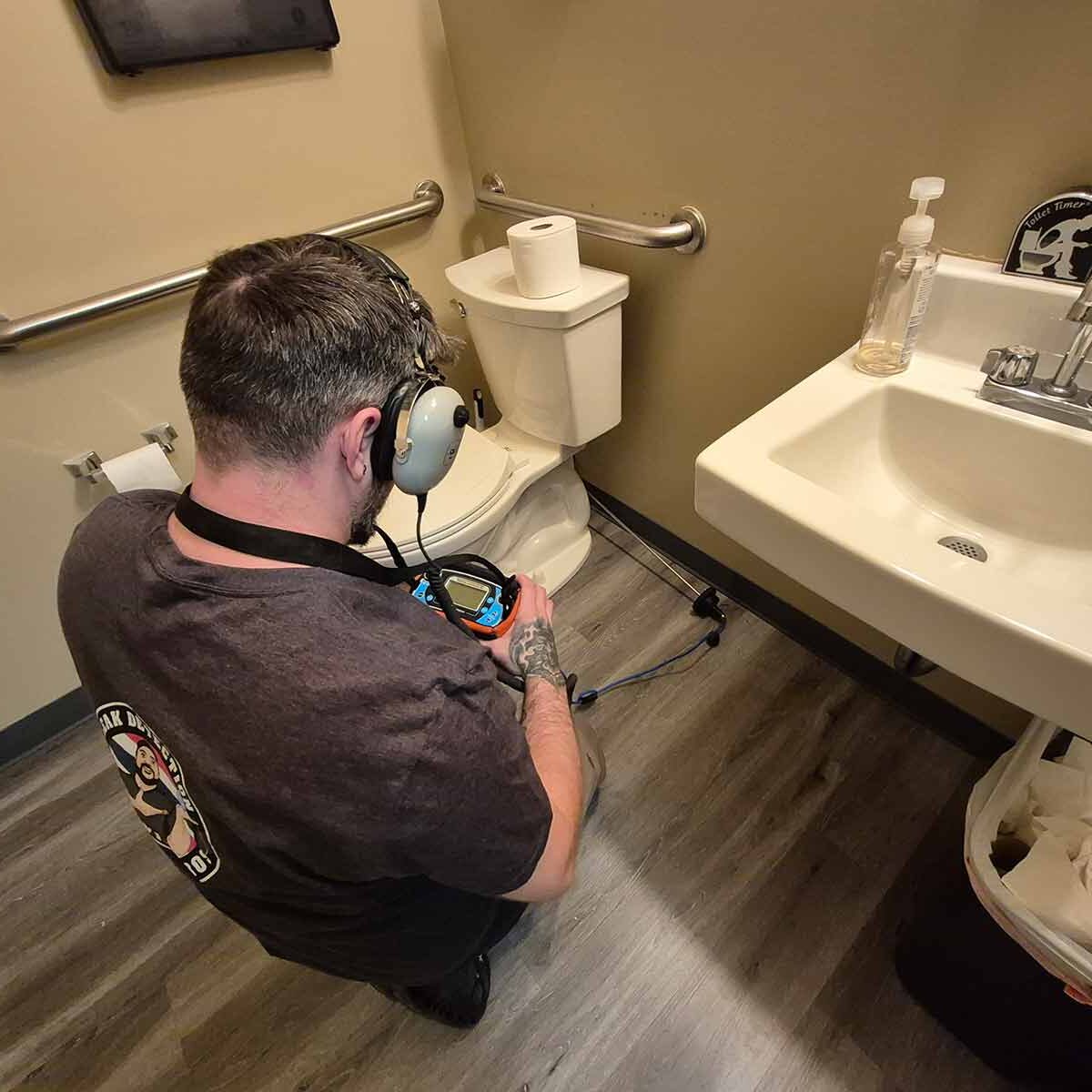 Leak detection is currently in progress
