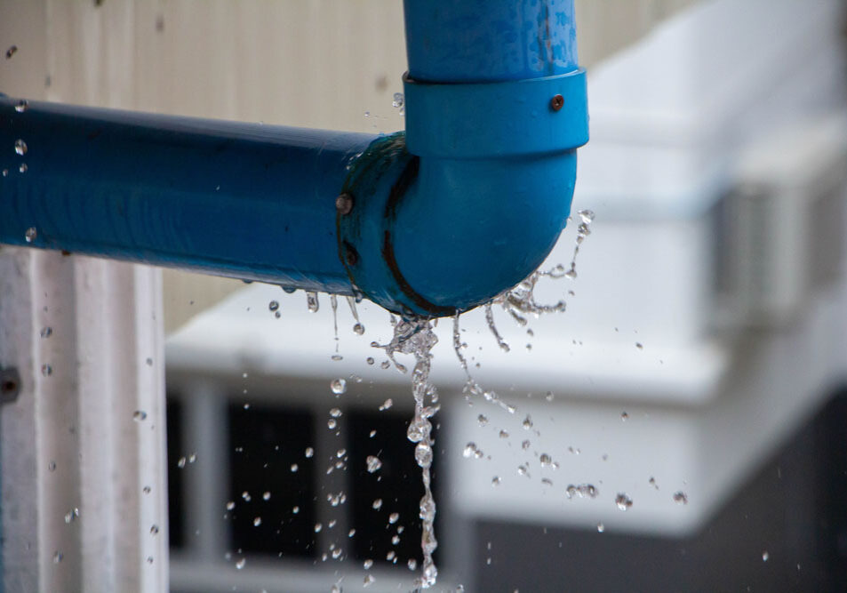leaky pipes