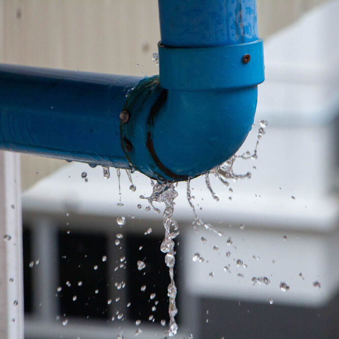 leaky pipes
