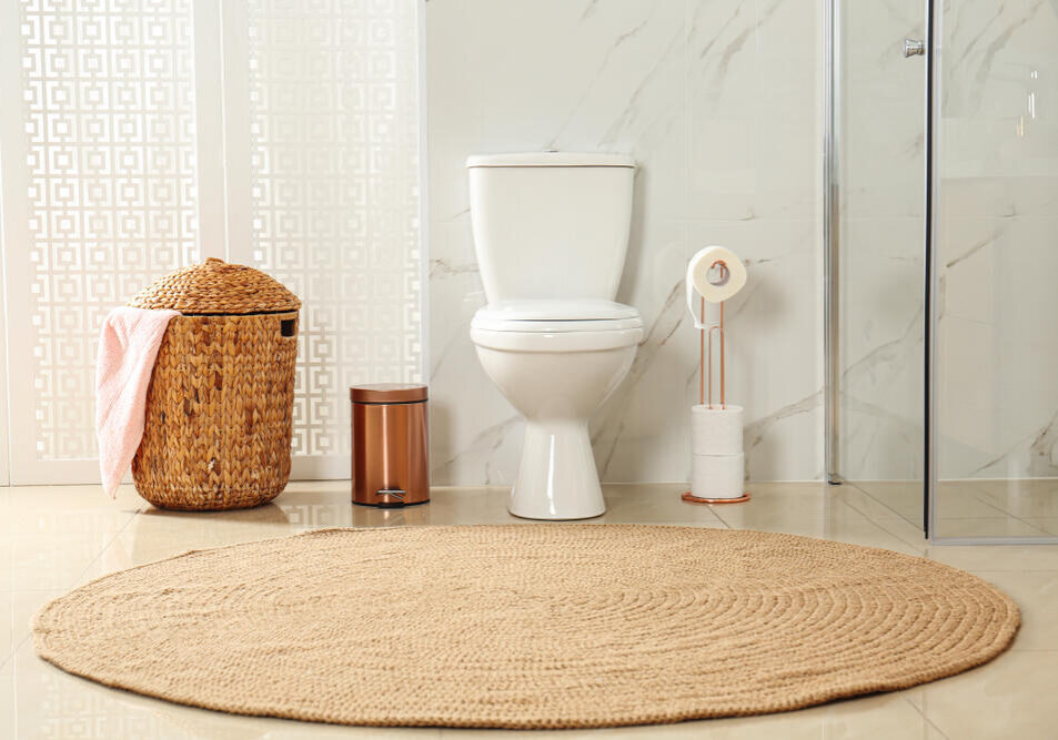 modern spacious bathroom